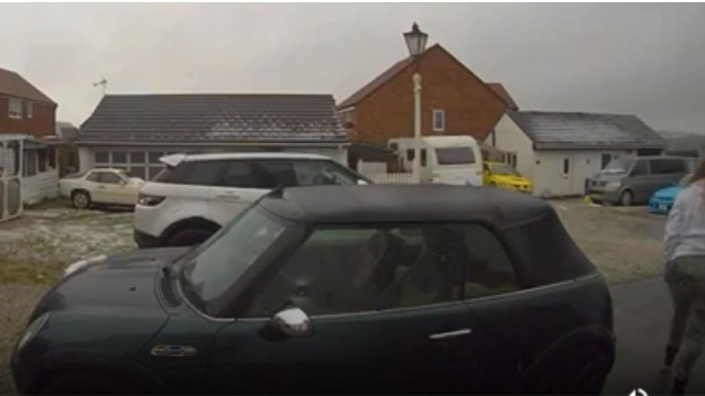 Woman disregards the slippery, icy ground... gets humbled in a harsh manner