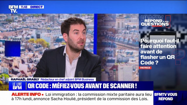 Pourquoi faut-il faire attention avant de flasher un QR Code? BFMTV répond à vos questions