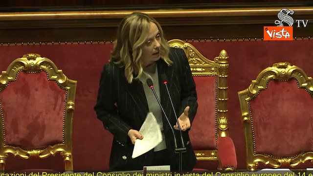 Meloni: Riferimento a foto con Macron e Scholz non era attacco a Draghi