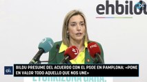 Bildu presume del acuerdo con el PSOE en Pamplona: «Pone en valor todo aquello que nos une»