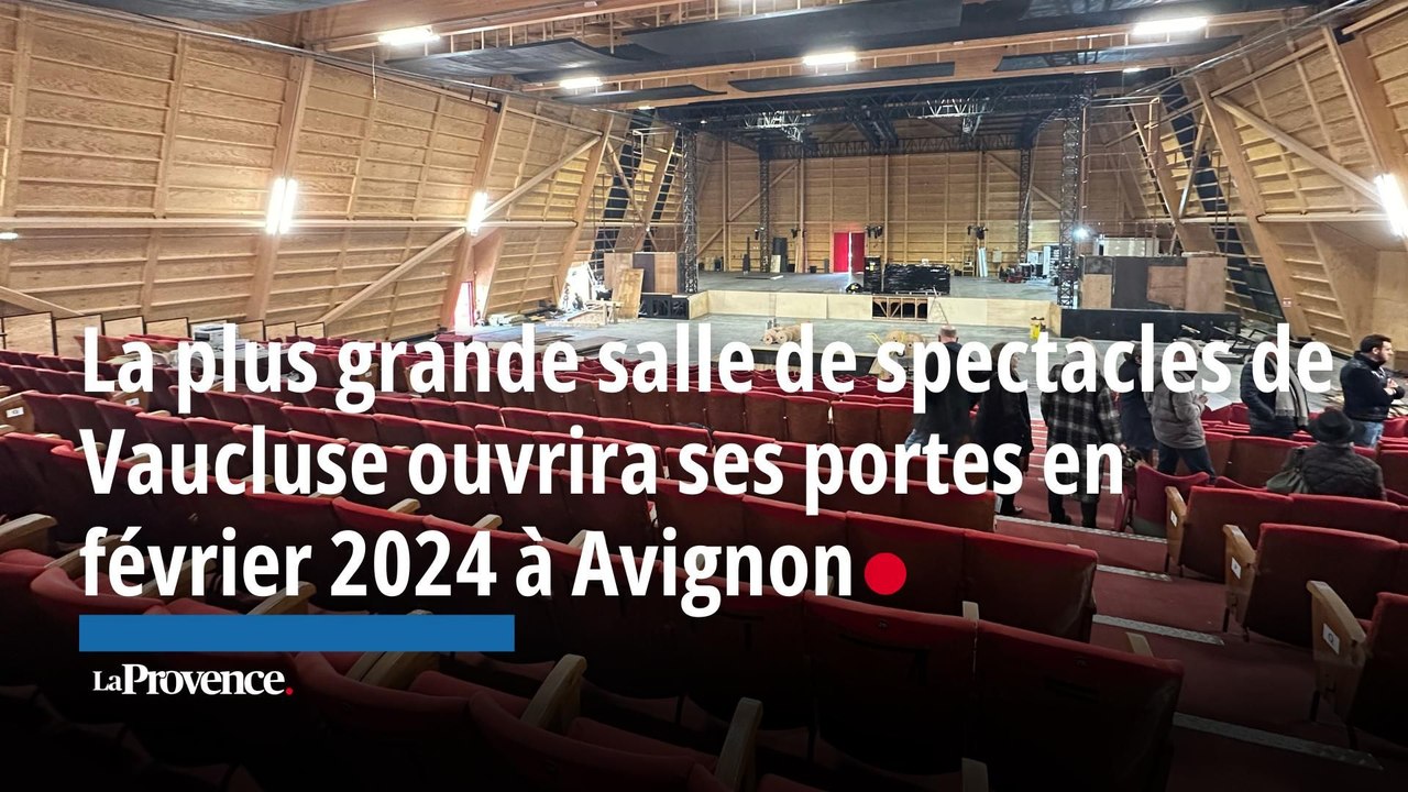 Confluence spectacles, la plus grande salle de Vaucluse, ouvrira ses portes le 15 février 2024