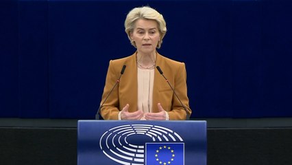 Download Video: Guerre Israël-Hamas : Ursula von der Leyen « en faveur de sanctions » contre les colons extrémistes en Cisjordanie