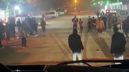 Çocuklara bile aldırış etmediler Düğün eğlencesinde skandal anlar