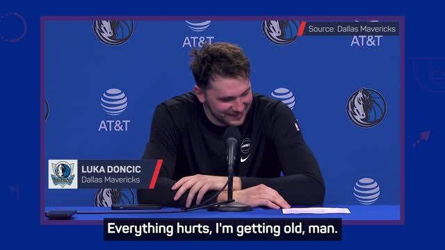 'I'm getting old': 24-year-old Doncic left hurting after beating Lakers
