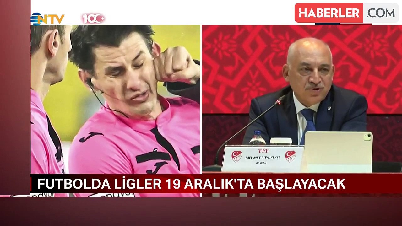 TFF Başkanı resmen duyurdu! Halil Umut Meler hakemliği bırakacak mı?