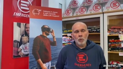 Sulla Life Support di Emergency con visori 3D per salvare i migranti