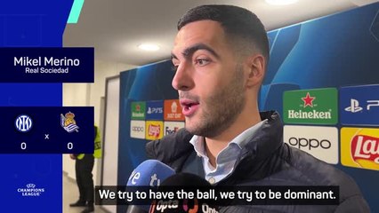 Merino 'proud' of 'mature' Sociedad after topping UCL group