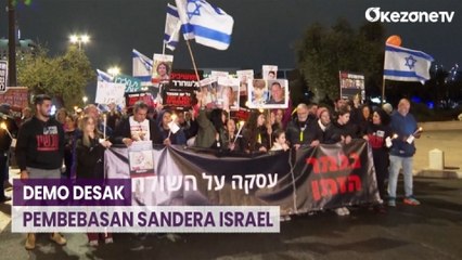 Warga Israel Demo Desak Pembebasan 117 Sandera di Gaza