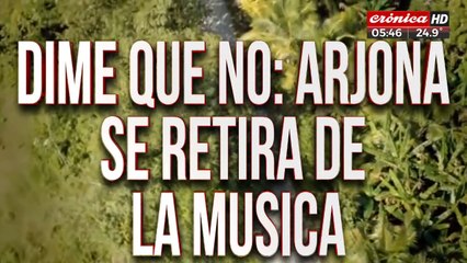 Dolor en el mundo de la música: Ricardo Arjona se retira de los escenarios
