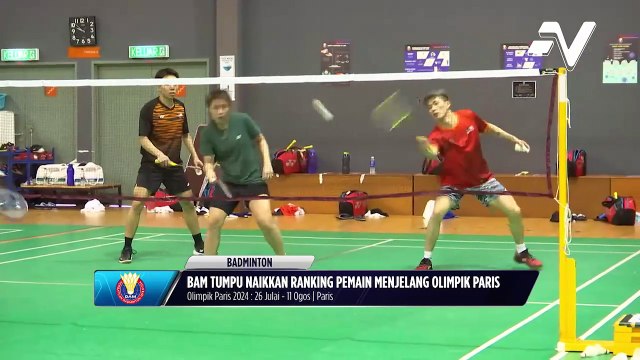 BAM tumpu lonjak ranking pemain negara bagi dapatkan undian lebih mudah menjelang Sukan Olimpik 2024
