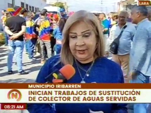 Lara | Inician trabajos de sustitución de más de 445 metros de tubería de aguas servidas