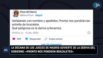 La decana de los jueces de Madrid advierte de la deriva del Gobierno: «Pronto nos pondrán brazaletes»