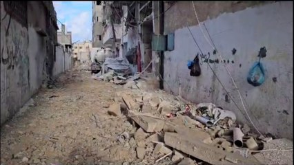 قوات الاحتلال الإسرائيلي تقصف المخبز الوحيد في جباليا