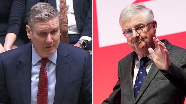 Keir Starmer pays tribute to Mark Drakeford: ‘Titan of Welsh politics’