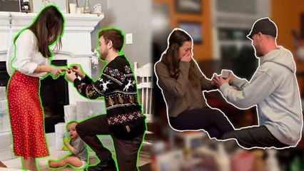 Christmas Proposals that Illuminate the Holiday Spirit || #heartsome