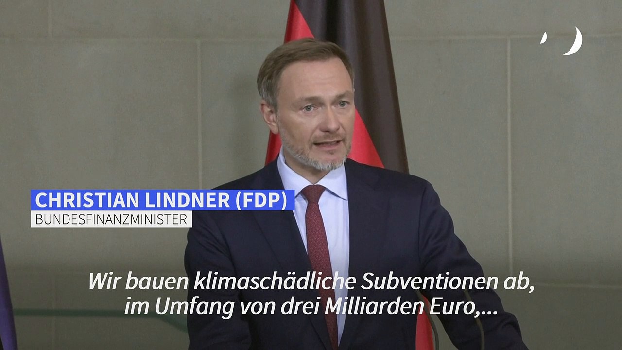 Ampel streicht klimaschädliche subventionen
