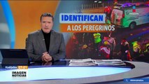 Ellos son los tres peregrinos embestidos en la México-Puebla