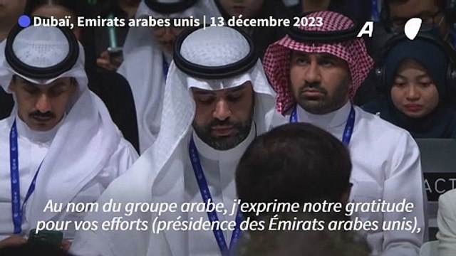 COP28: l'Arabie saoudite exprime sa gratitude après l'accord aux Emirats
