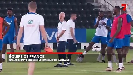 Football _ Kylian Mbappé_ nouveau capitaine de l_équipe de France(360P)