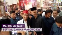 Kunjungi Banten, Mahfud MD Kaget Bertemu Ganjar Pranowo 'KW'