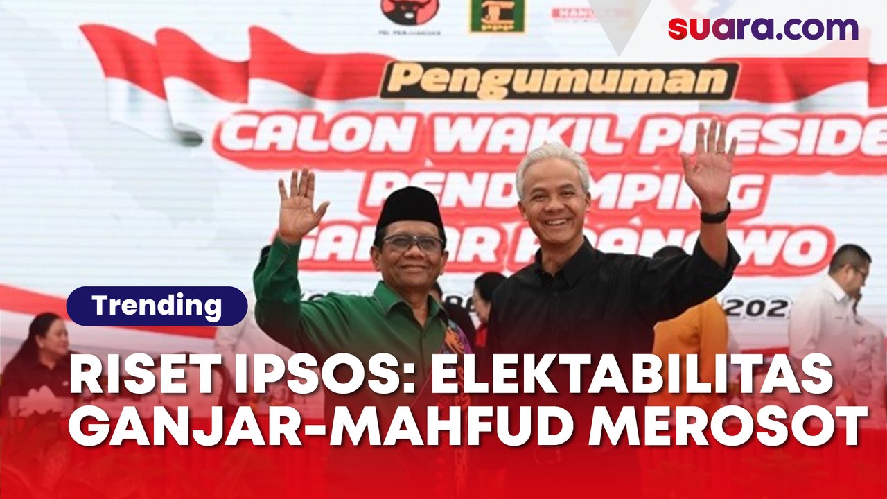 Riset Ipsos: Pemilih Jokowi Juga Pengaruhi Merosotnya Elektabilitas Ganjar-Mahfud, Kok Bisa?