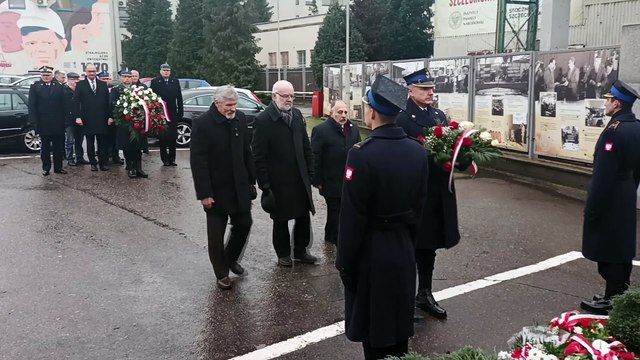 Uroczystości z obchodów 42. rocznicy wprowadzenia stanu wojennego