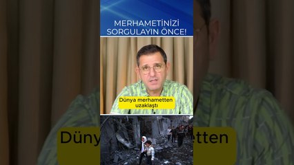 KENDİ MERHAMETİNİZİ SORGULAMADAN SOYKIRIMCI İSRAİL’DEN MERHAMET BEKLİYORSUNUZ! #Shorts