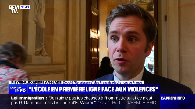 Enseignante menacée par une collégienne: L'école est en première ligne face à la violence réagit le député Renaissance Pieyre-Alexandre Anglade