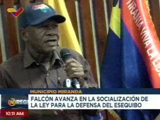 Falcón | Realizan foros de socialización sobre la Ley en defensa del Esequibo con buen pie