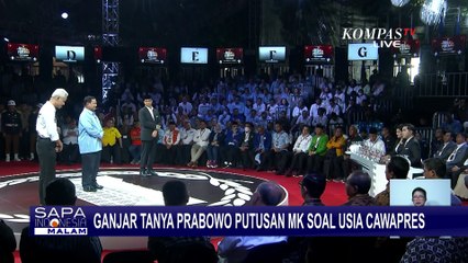Saat Ganjar Tanya ke Prabowo Terkait Putusan MK yang Lahirkan MKMK