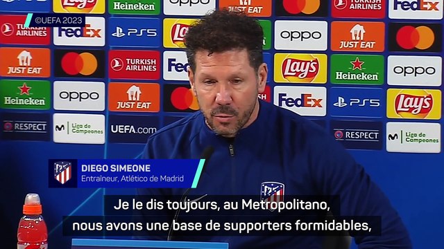 Simeone : Nous avons besoin du Metropolitano