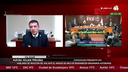 Adrián Alcalá Méndez habla del amague de AMLO de desaparecer organismos autónomos