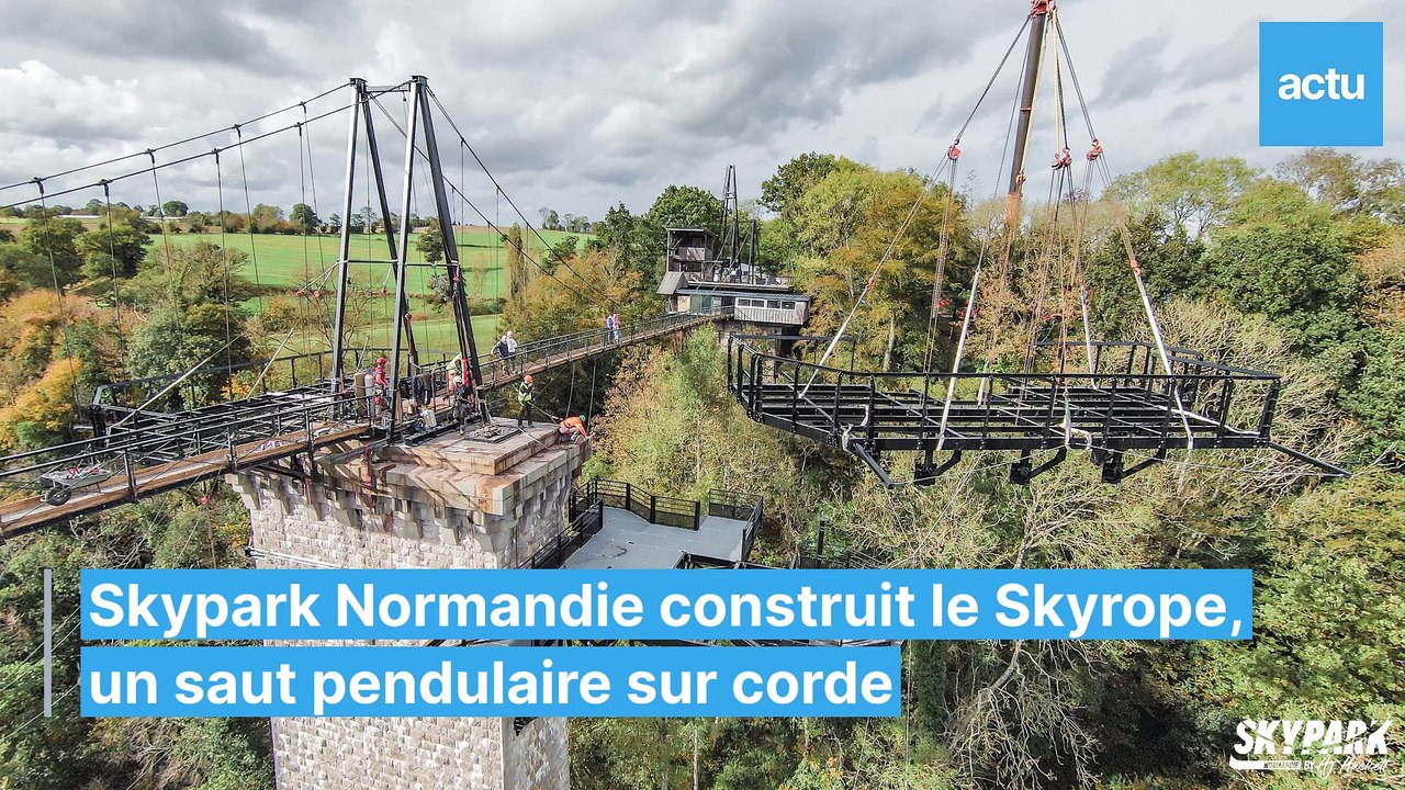 Une nouvelle attraction au viaduc de la Souleuvre en 2024