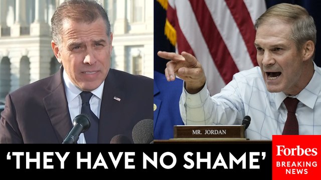Hunter Biden Slams 'Shameless' Impeachment Inquiry, Assails James Comer & Jim Jordan