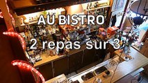 AU BISTRO - Certains français ne font que 2 repas sur 3
