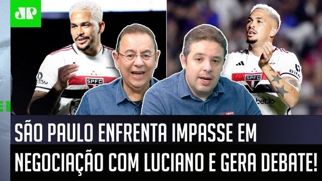 EU ACHO EXAGERADÍSSIMO! Se o São Paulo FIZER ISSO... IMPASSE com Luciano por RENOVAÇÃO é DEBATIDO!