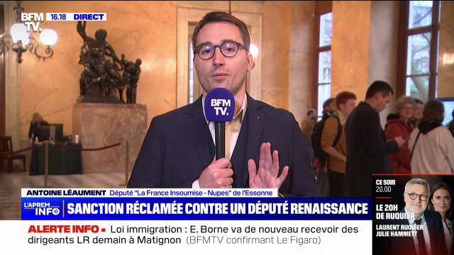 Des propos scandaleux : Antoine Léaument (LFI) réagit aux accusations de la député écologiste Cyrielle Chatelain envers Jean-René Cazeneuve (Renaissance),qui lui aurait dit qu'elle serait tondue à la Libération
