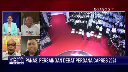 Panas, Persaingan Debat Perdana Capres 2024 di KPU