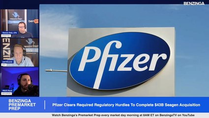 Video herunterladen: Pfizer Clears Required Regulatory Hurdles To Complete $43B Seagen Acquisition: What Investors Need To Know