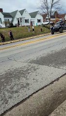 Grinch Leads Police on Chase Through West Virginia Neighborhood