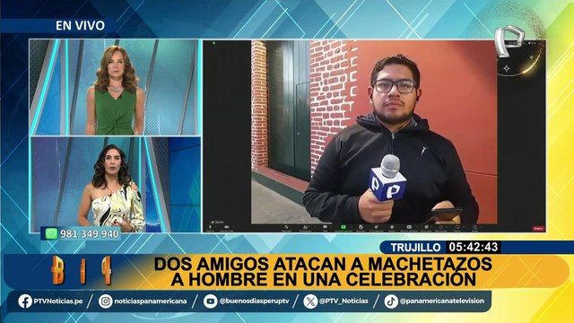Dos amigos atacan a machetazos a un hombre en una fiesta en Trujillo