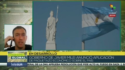 Conexión Global 13-12: Gobierno argentino anuncia paquetazo económico