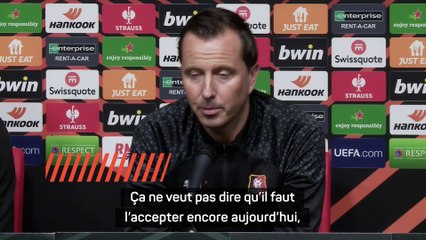 Stéphan : "Ça peut faire partie de l'histoire d'un club d'avoir une saison moins bonne"