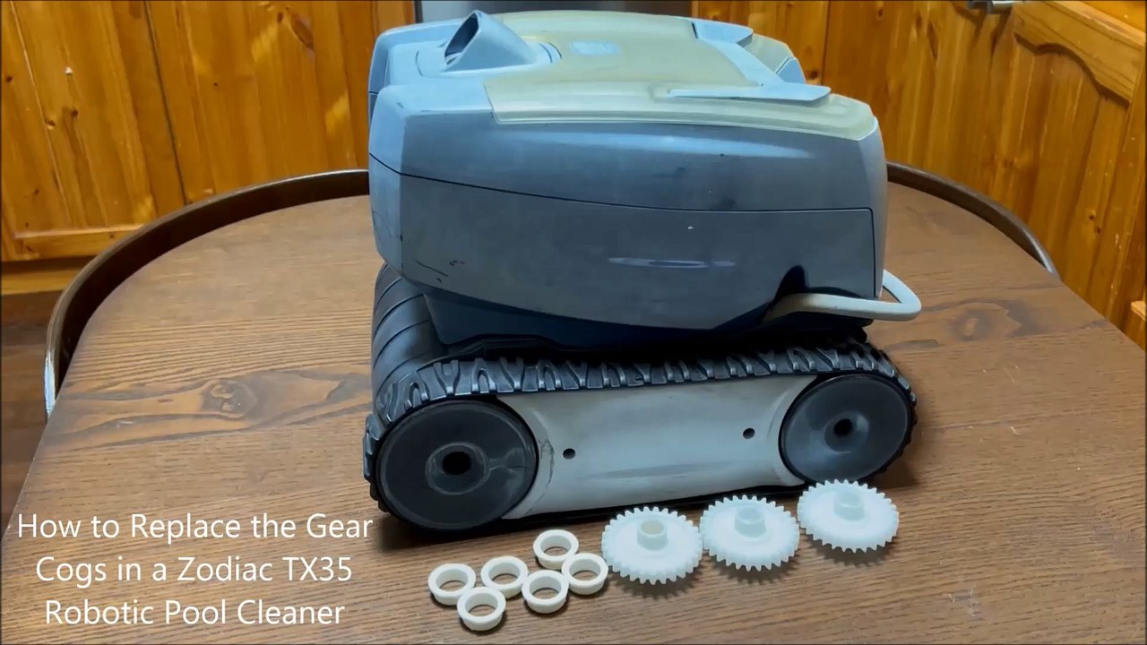 How to Replace the Gear Cogs in a Zodiac TX35 Robotic Pool Cleaner