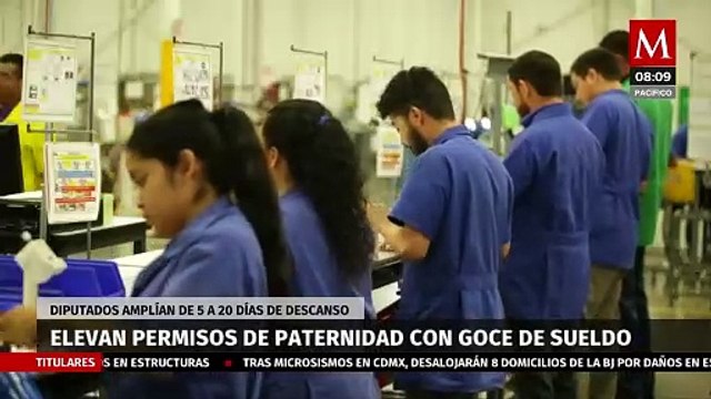 Permisos laborales de paternidad se amplían de 5 a 20 días en México