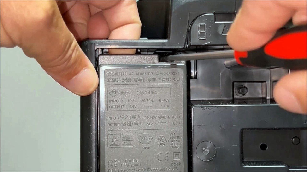 How to Replace a Canon PIXMA MP280 Power Supply Unit video Dailymotion