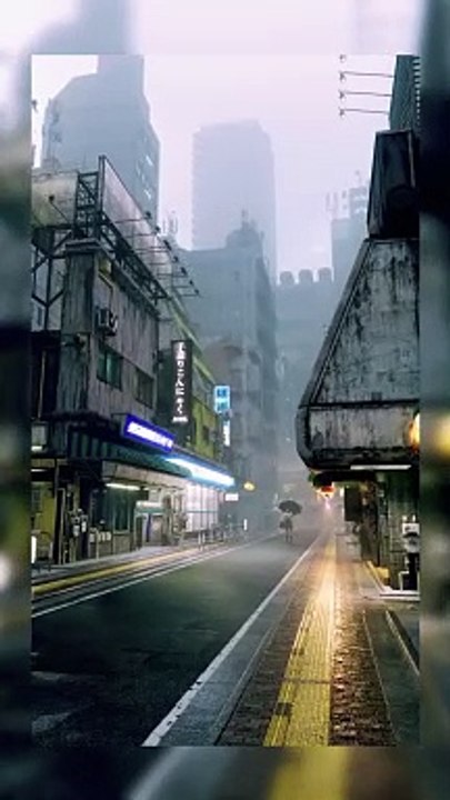 Walking in a street of Tokyo