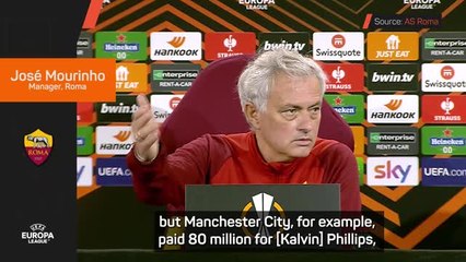 Mourinho aims dig at Guardiola over Phillips situation