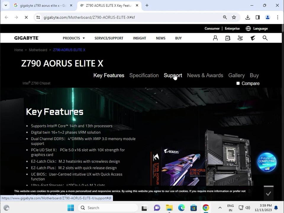 Z790 AORUS ELITE X Download Driver