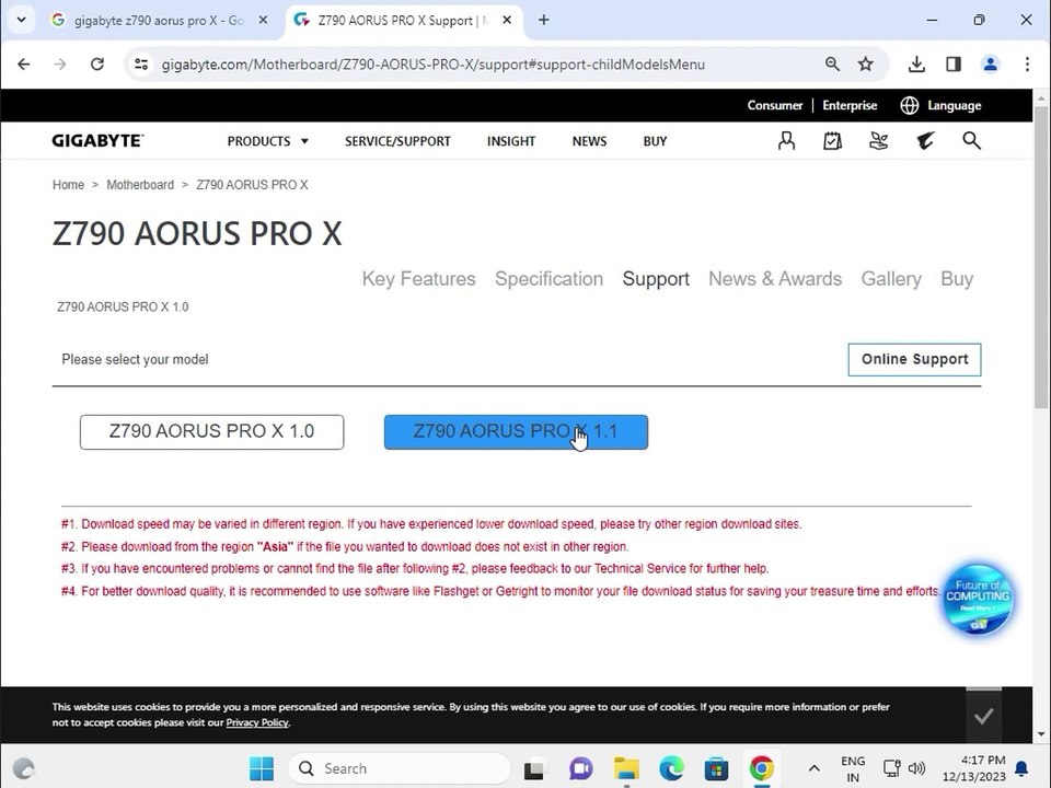 Download Driver Z790 AORUS PRO X